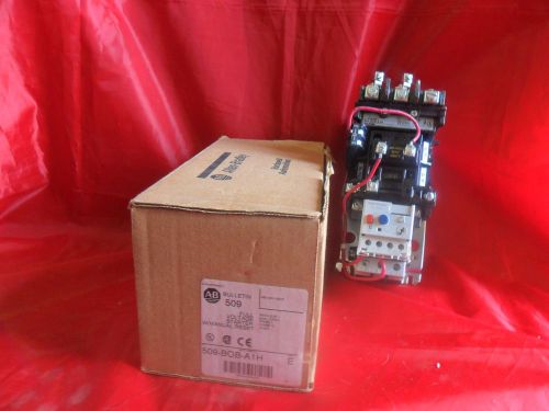 New Allen Bradley 509-BOB-A1H Full Voltage Starter W/ Manual Reset Series E NIB