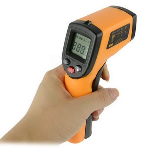 Laser LCD IR Infrared Digital Thermometer Heat Meter Temperature Measuring Gun