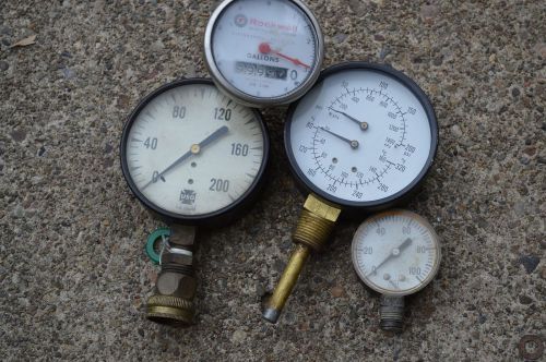 Lot of Vintage Guages Dial Indicators