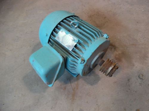 TOSHIBA 7 1/2HP MOTOR SN:91X03328 230/460V FR:213T RPM:1750 USED