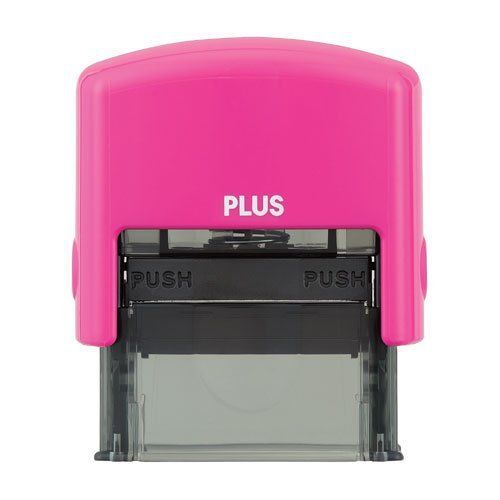 PLUS Kespon Guard Your Id Stamp Pink