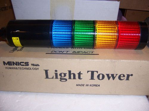 MENICS TOWER LIGHT PTE-A-402-RYGB-B 24 VOLTS