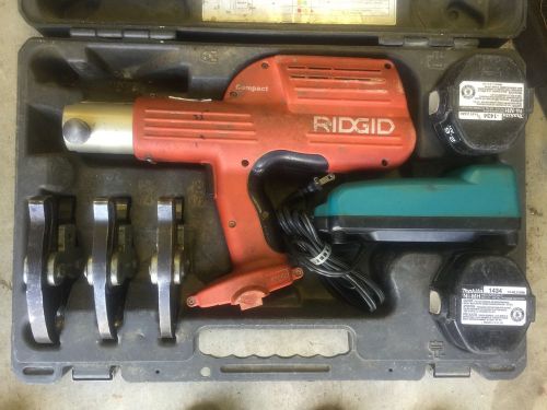 Ridgid 100B compact Press Tool with extra jaws