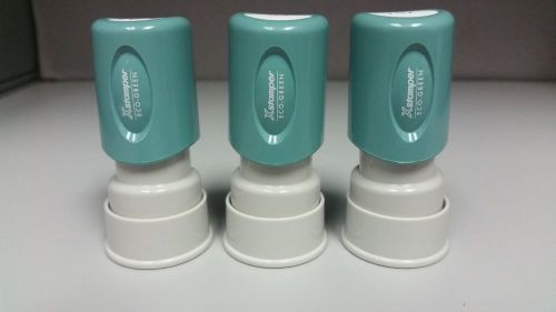 Xstamper Eco-Green Pre-Inked Number Stamper