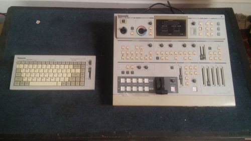 Panasonic Digital AV Mixer WJ-MX50 with WJ-KB50 Character Generator