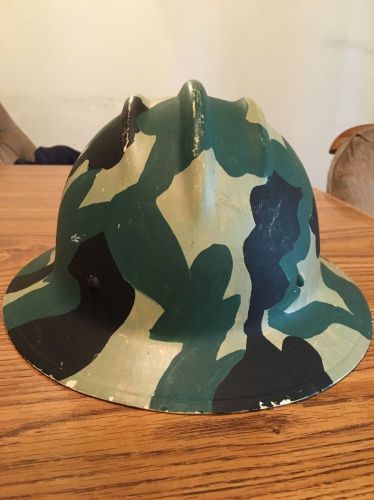 VINTAGE HARD BOILED SAFETY HAT E D BULLARD FULL BRIM