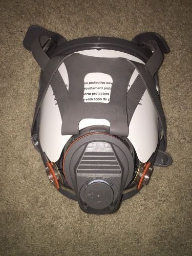 3m full face piece respirator - 6000 series and 2 package if 6006 filters for sale
