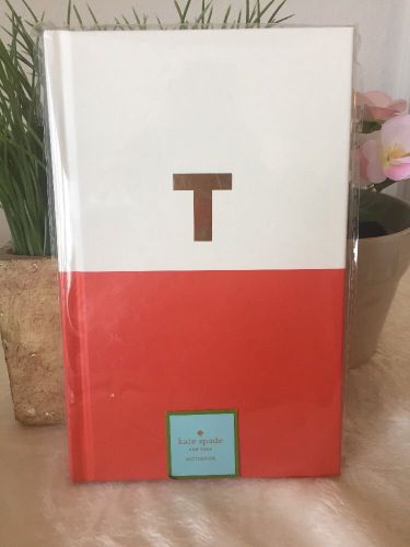 Kate Spade Notebook Initial &#034;T&#034;