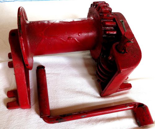 Single spool winch - 750 pounds - beebe bros - shur-worn - usa for sale