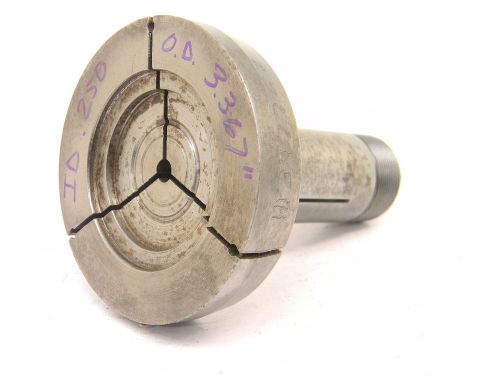 USED 5C EMERGENCY STEP COLLET  I.D. .250 O.D. 3.367