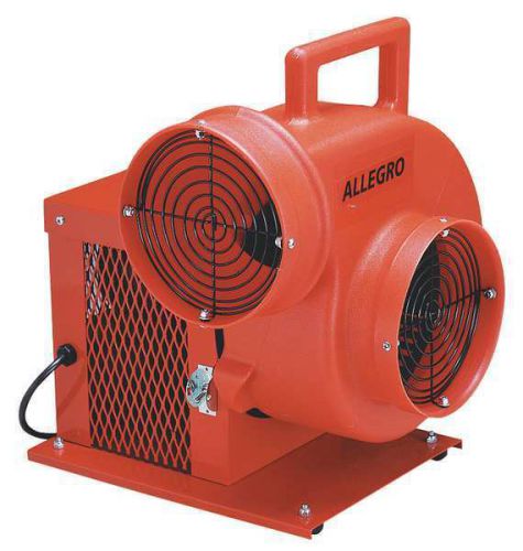 ALLEGRO, 9504, Blower, 1066 CFM, 1/3HP, 115V, Two 8&#034; Ports, Metal Base,/KS4/ RL