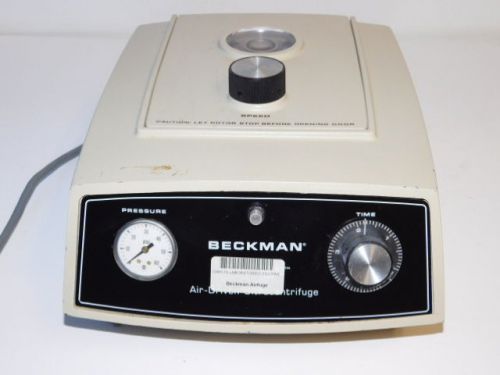 BECKMAN AIRFUGE AIR DRIVEN ULTRACENTRIFUGE CENTRIFUGE (Turns on)