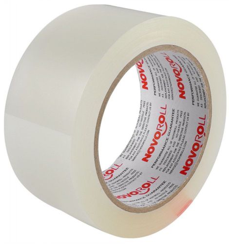 NOVOROLL Clear Heavy Duty Shipping Packaging Tape6 Rolls 2.5 Mils x 1.88&#034; x 5...