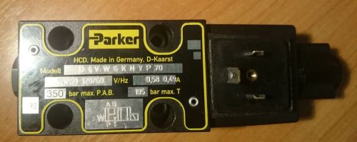 PARKER D1VW6KNYP70 350 BAR DIRECTIONAL CONTROL HYDRAULIC VALVE B243953