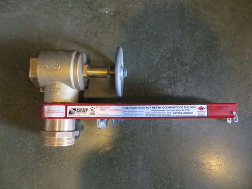 Fire Hose Rack DIXON POWHATAN RISING STEM VALVE steel pin FREE SHIPPING