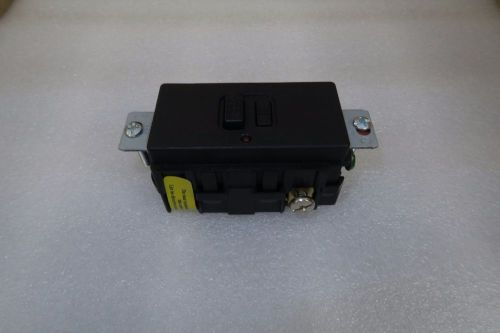 GFBF20BKL GFCI Receptacle, Faceless Duplex, Black, NEW!!!