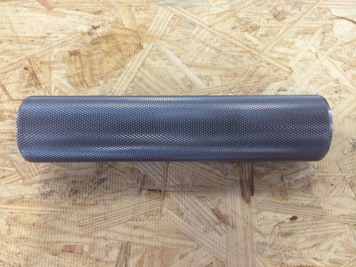 2 Inch Diameter Knurled METAL TUBING ROD BAR HANDLE 8.5 lg