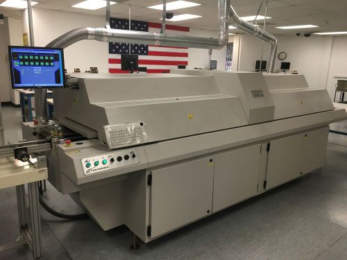 Conceptronic hva ht-102 hva-102 7 zone lead free reflow 2007 10k hrs for sale