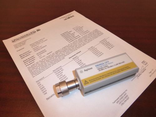 Agilent N8482A CFT 100kHz to 6GHz (-35 to + 20dbm) Thermocouple Power Sensor