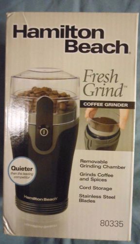 Hamilton beach fresh grind   coffee  spice grinder   #80335   new in box for sale