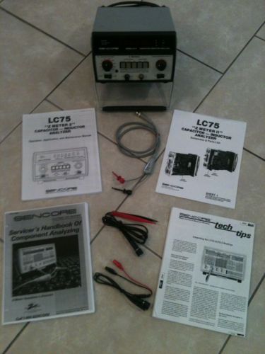 SENCORE LC75 Z-METER II, CAPACITOR/INDUCTOR ANALYZER