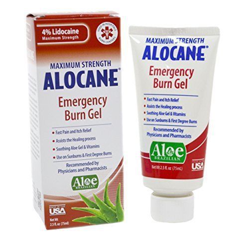 Alocane Maximum Strength Emergency Room Burn Gel, 2.5 Fluid Ounce