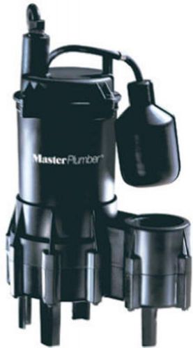 Master Plumber 4/10 HP  Automatic Submersible Sewage Ejector Pump 540056