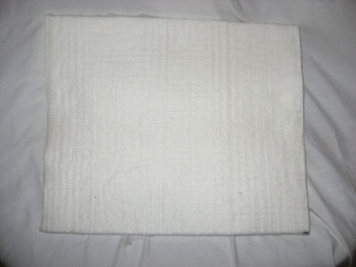 WHITE NOMEX FELT HEAT PAD SIZE 16 X 20 X .5 NEW SUBLIMATION