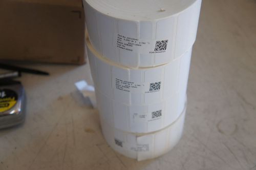 4 Rolls 2.25&#034; x 0.75&#034; Genuine Zebra LP2844 Thermal (13,260 Labels) 10015340