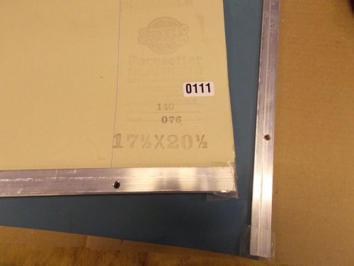 Offset printing blanket-17 1/2x20 1/2-.076-0111 for sale