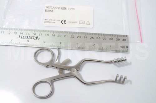 Weitlaner Retractor &#034;KREBS&#034; Blunt 13 cm German Steel