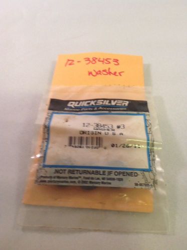 NOS QUICKSILVER MERCURY 12-38453 WASHER (LOT OF 3)