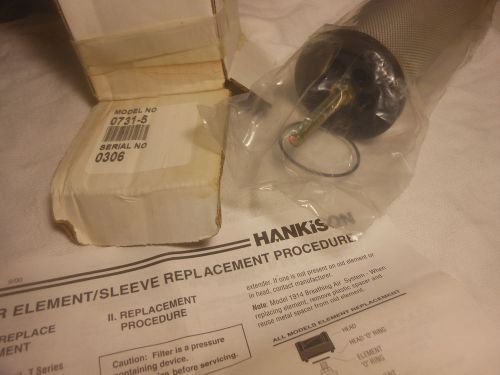 Hankison 0731-5 filter (size t100 replacement sleeve) for sale