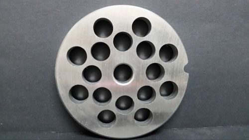 #22 Mincer Plate 12mm holes - Butcher, Sausage Making, Hunter.