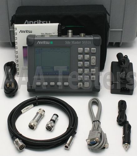 Anritsu SiteMaster S331A Cable &amp; Antenna Analyzer Site Master S331