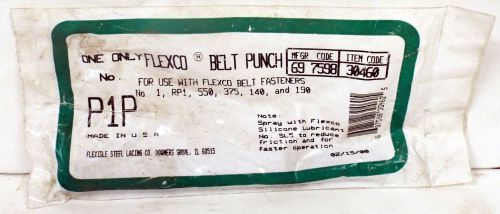 1 NEW FLEXCO P1P BELT PUNCH, MFG. ITEM CODE 30460