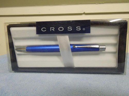 CROSS BALLPOINT PEN BLUE NEW AND SEALED AT0492DC-14