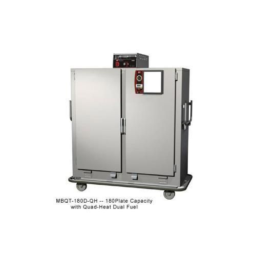 Metro mbqt-150d-qh banquet cabinet cart, heated for sale