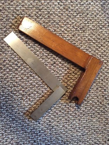 L.S. Starrett No. 20 12&#034; Square With Wooden Case