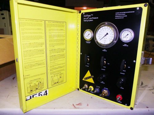 CHERNE  Low Pressure TESTING PANEL for sewer pipe Calibrated and tested