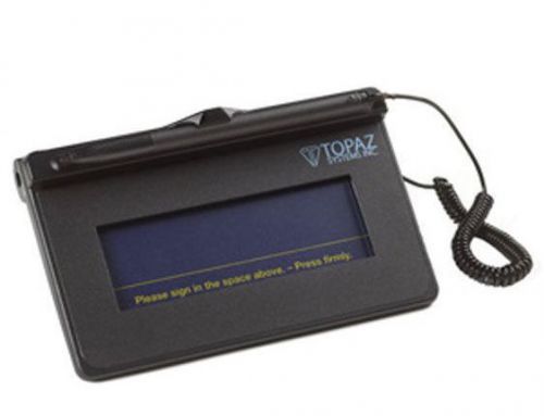 Topaz siglite 1 x 5 t-s460-hsb-r signature capture pad for sale