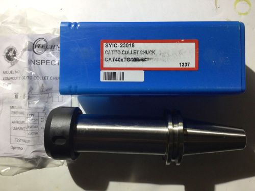 TG100 COLLET CHUCK x 6&#034; TECHNIKS BALANCED 25000 RPM CAT 40 EDP#23018