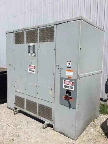 750 kva dry type transformer hv 4160 delta lv 480y / 277 nema 3r enclosure ge for sale