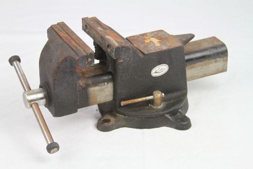 Vintage Very Heavy Duty K Tool Bench Top Dual Swivel Base Vice Anvil Vise