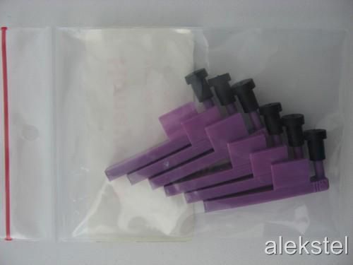 6PCS NEW PURPLE PEN FOR RECORDER HONEYWELL! 30735489-007!