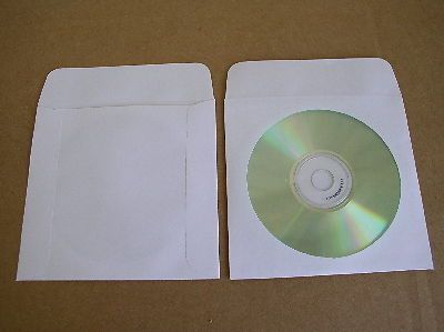 1000  CD / DVD SLEEVE w/ FLAP - PSP10