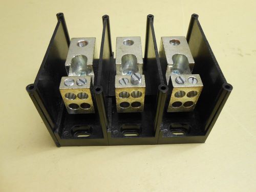 Gould Shawmut 3 Pole Fuse Block , 66573