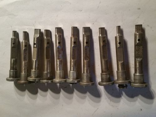 Pierce all p/a oblong press punches for 1 1/2&#034; c frame- lot of 10 for sale