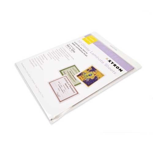 Xyron 9&#034; x 12&#034; Glossy Lamination Sheets - 10pk