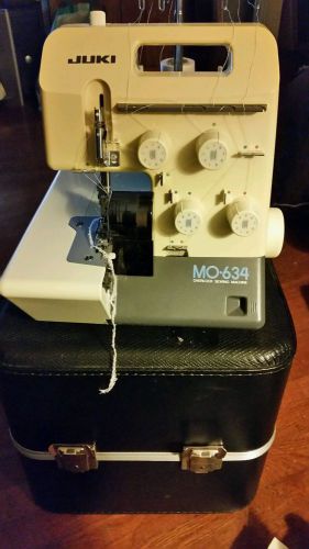 JUKI MO-634 SERGER SEWING MACHINE ELECTRONIC OVERLOCK